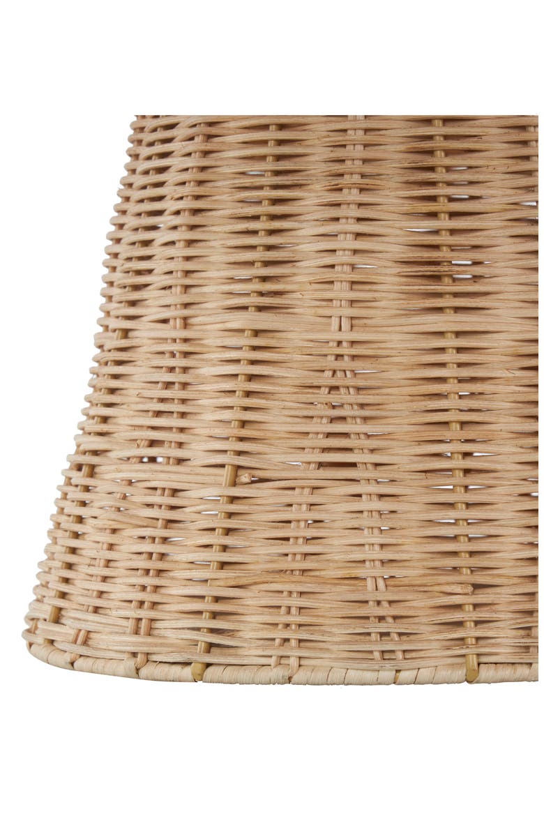 Rattan Vase, Alternate, color, BROWN