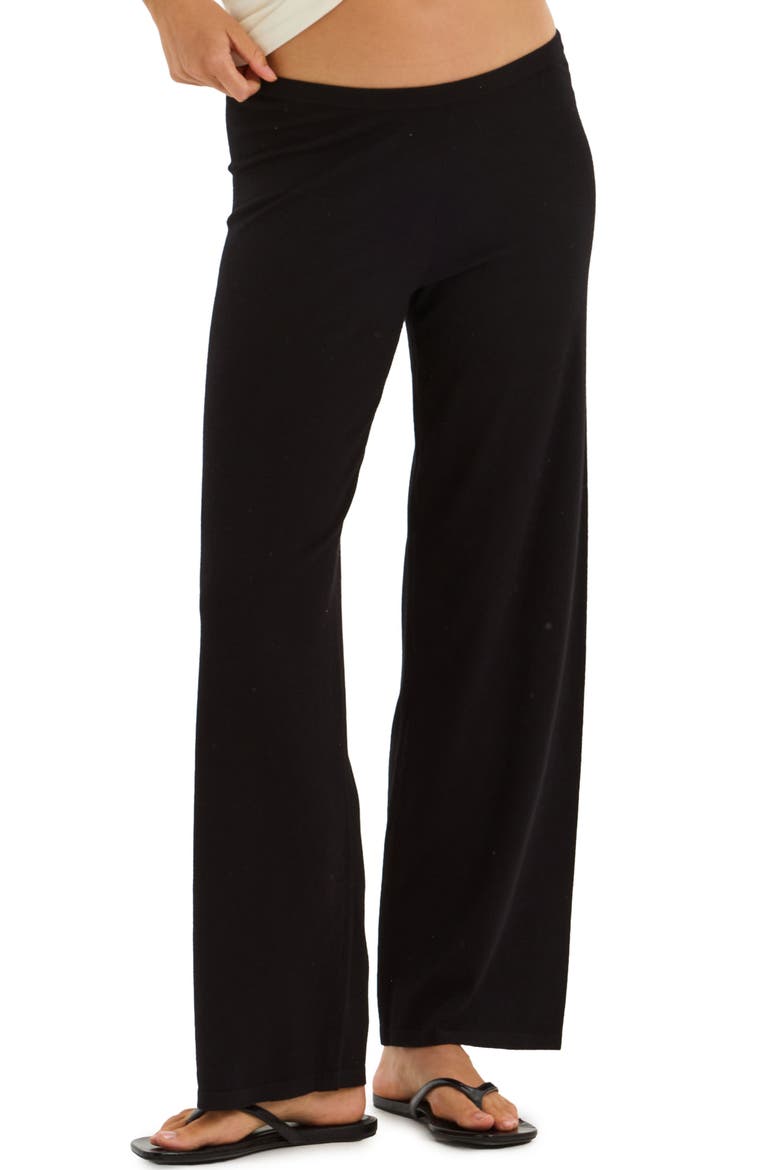 The Softsculpt Knit Celeste Pant, Main, color, Black