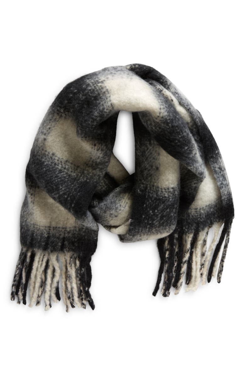 Treasure & Bond Plaid Blanket Scarf, Alternate, color,