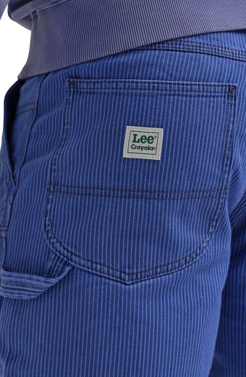 Lee X Crayola Straight Leg Corduroy Pants In Blue