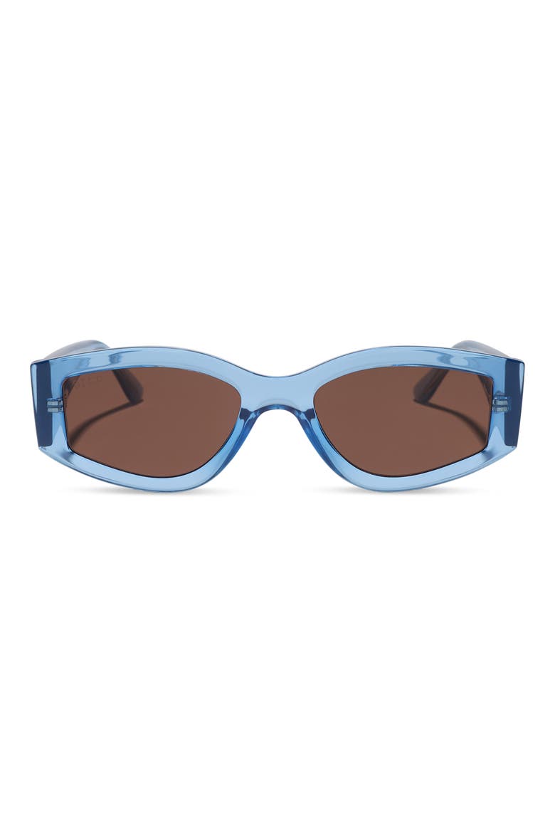 Kai Rectangular Sunglasses, Main, color, SKY BLUE