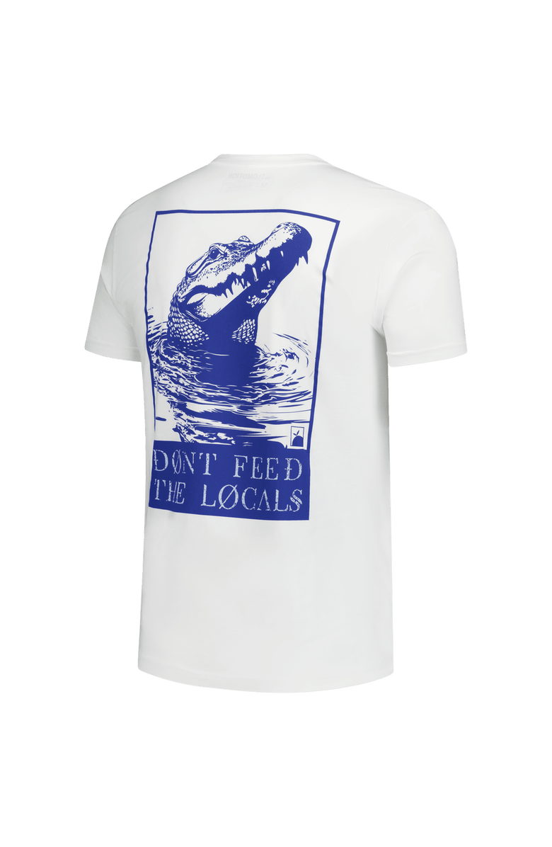 FLOMOTION Unisex Flomotion White Arnold Palmer Invitational Don't Feed the Locals T-Shirt, Alternate, color, White