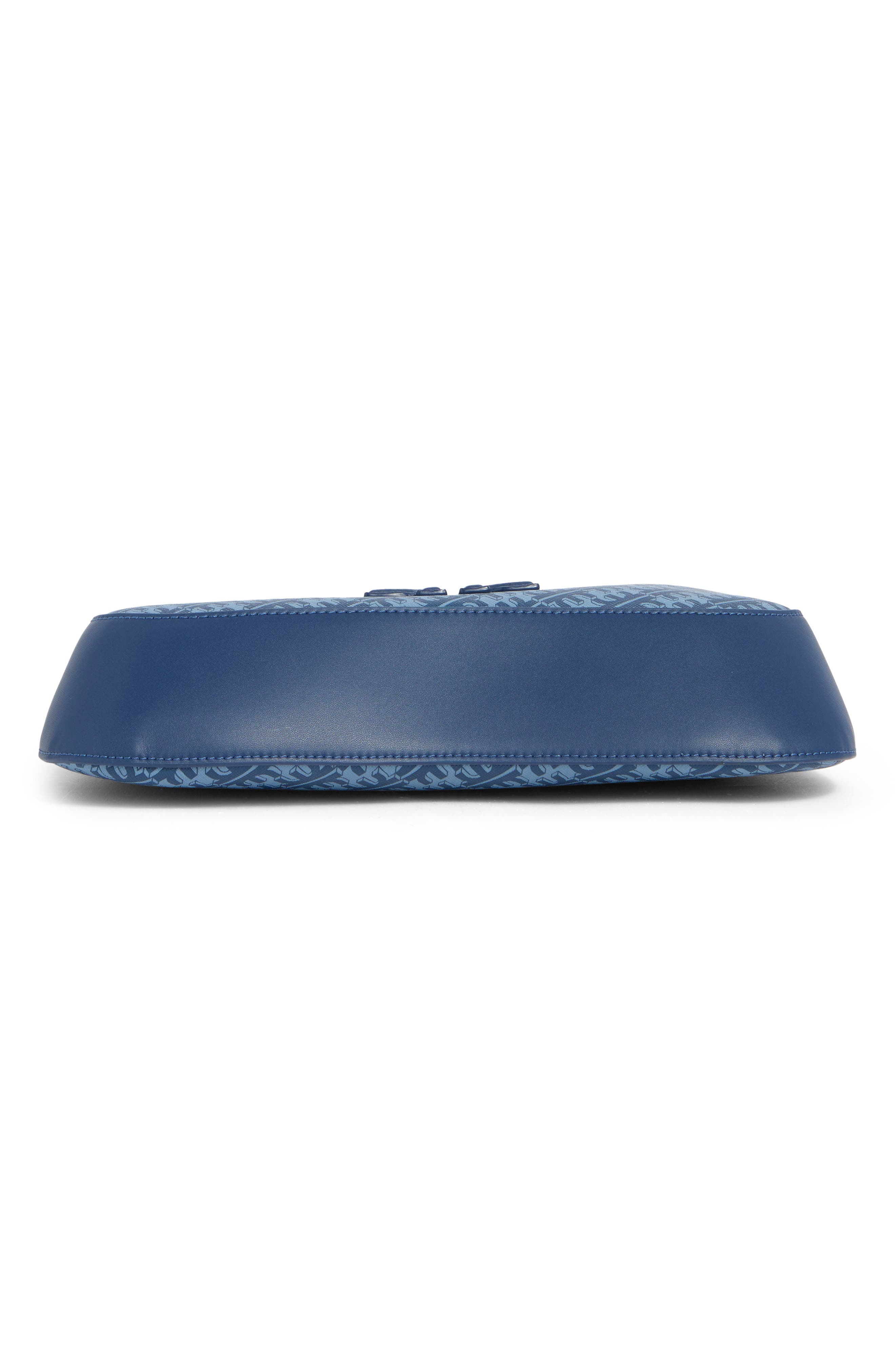 Fei Logo Shoulder Bag, Alternate, color, NAVY