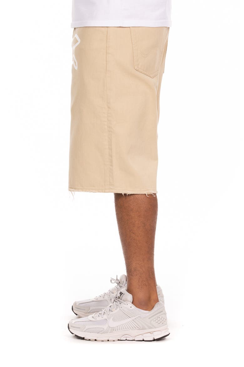 Fenton 5-Pocket Cotton Twill Shorts, Alternate, color, FOG