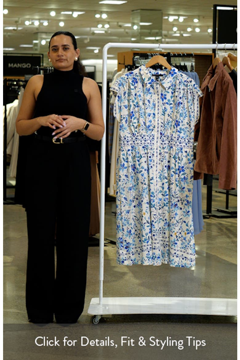 Cap Sleeve Shirtdress video