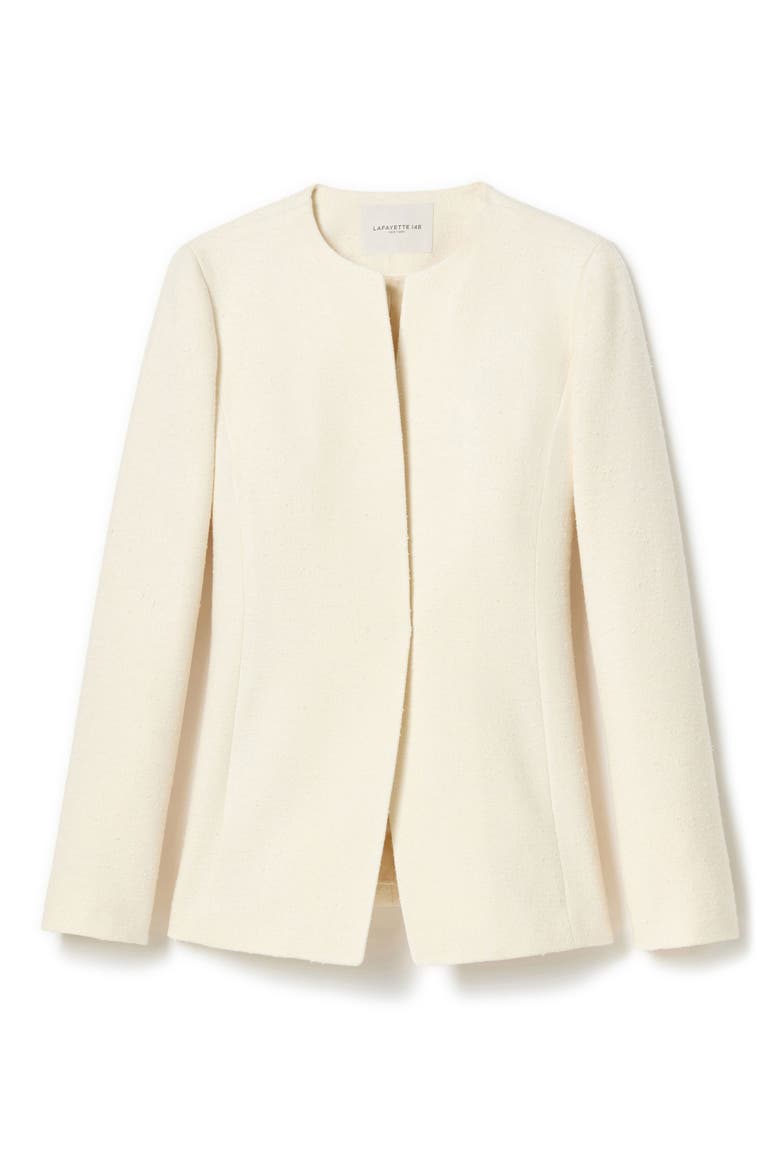 Tailored Cutaway Jacket, Alternate, color, CLOUD