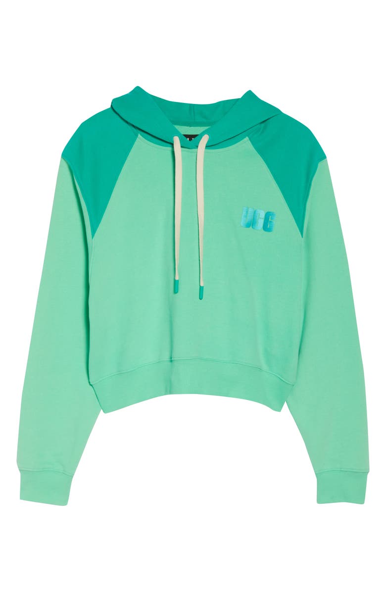 UGG<sup>®</sup> Mallory Cotton Crop Hoodie, Alternate, color, 