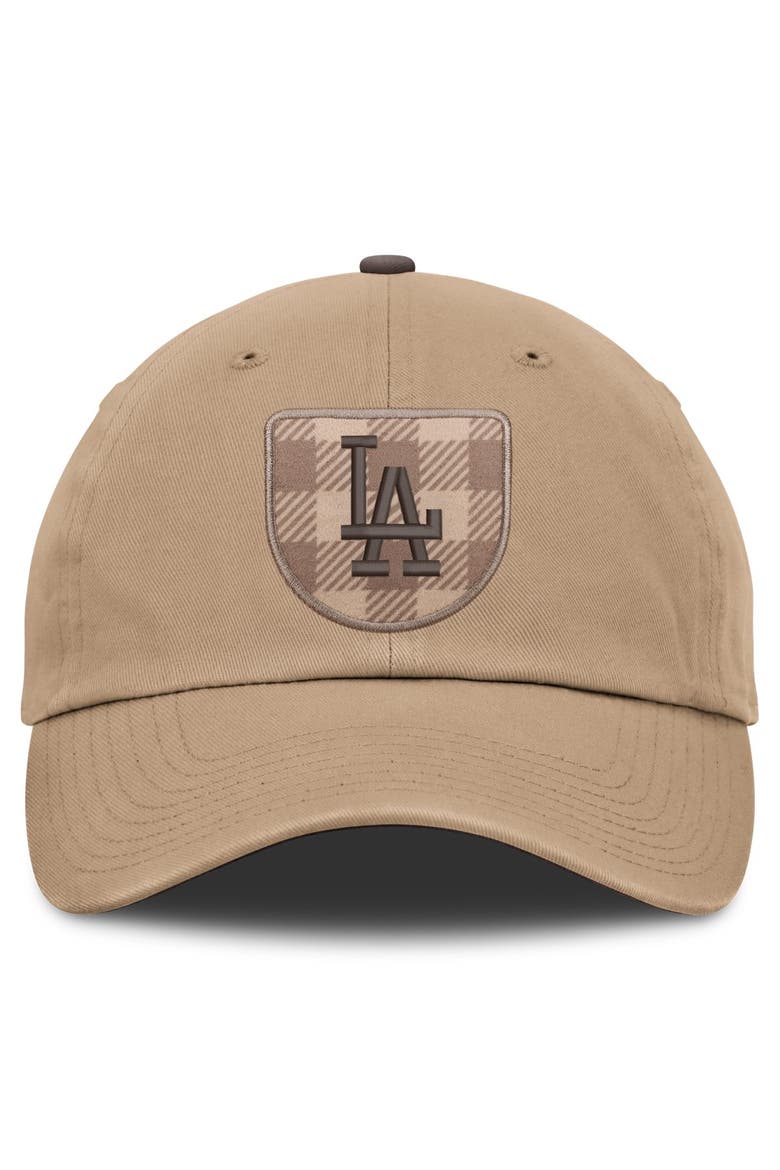 Men's Nike  Light Brown Los Angeles Dodgers Statement Club Adjustable Hat, Alternate, color, Light Brown