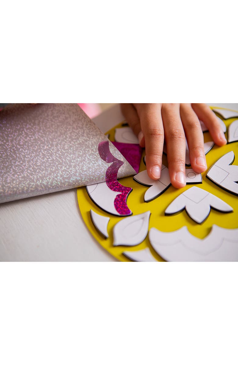 KULTURE KHAZANA Foil Craft Rangoli Mandala Playset, Alternate, color, 