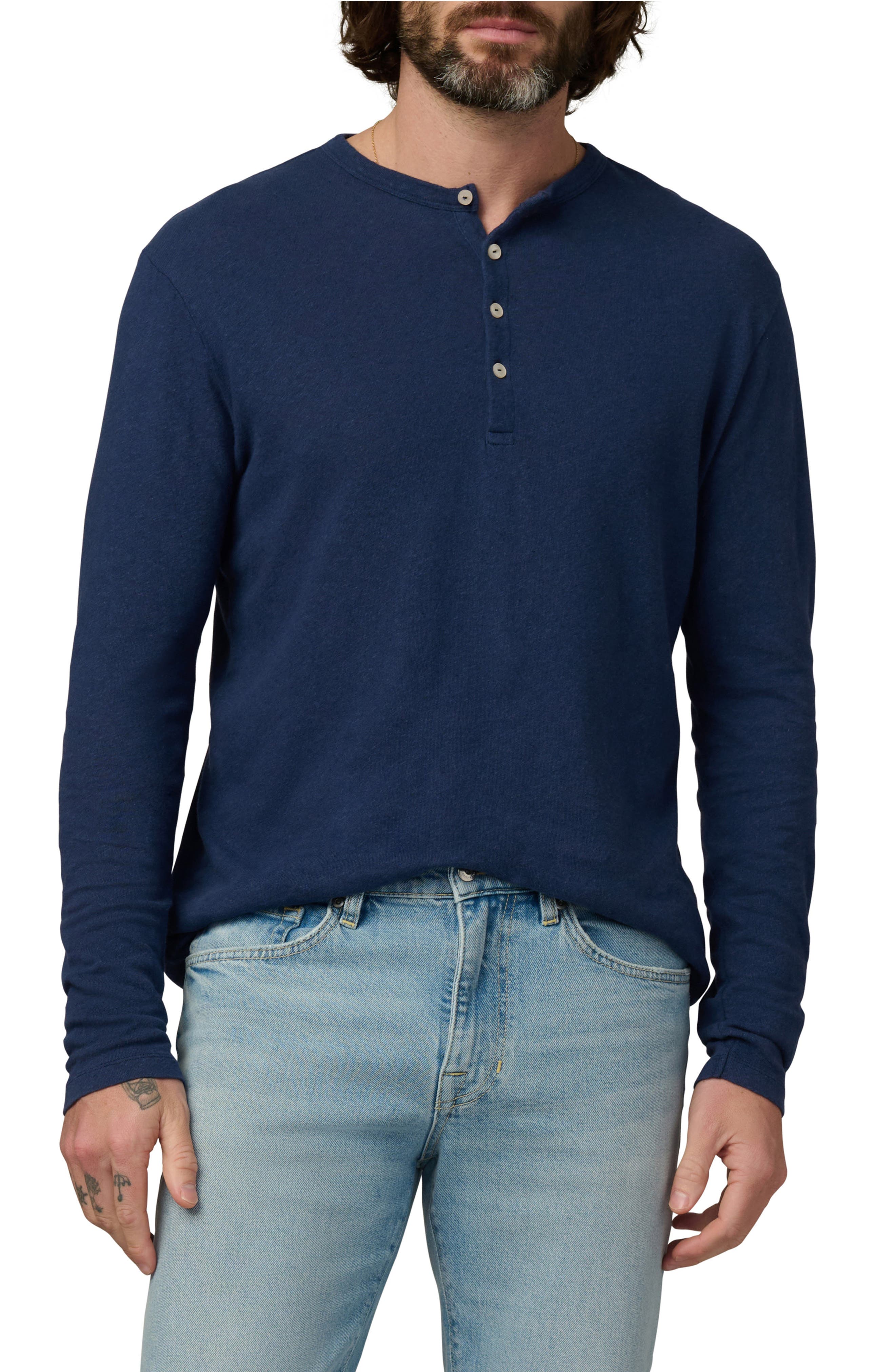 Long Sleeve Henley - image 3