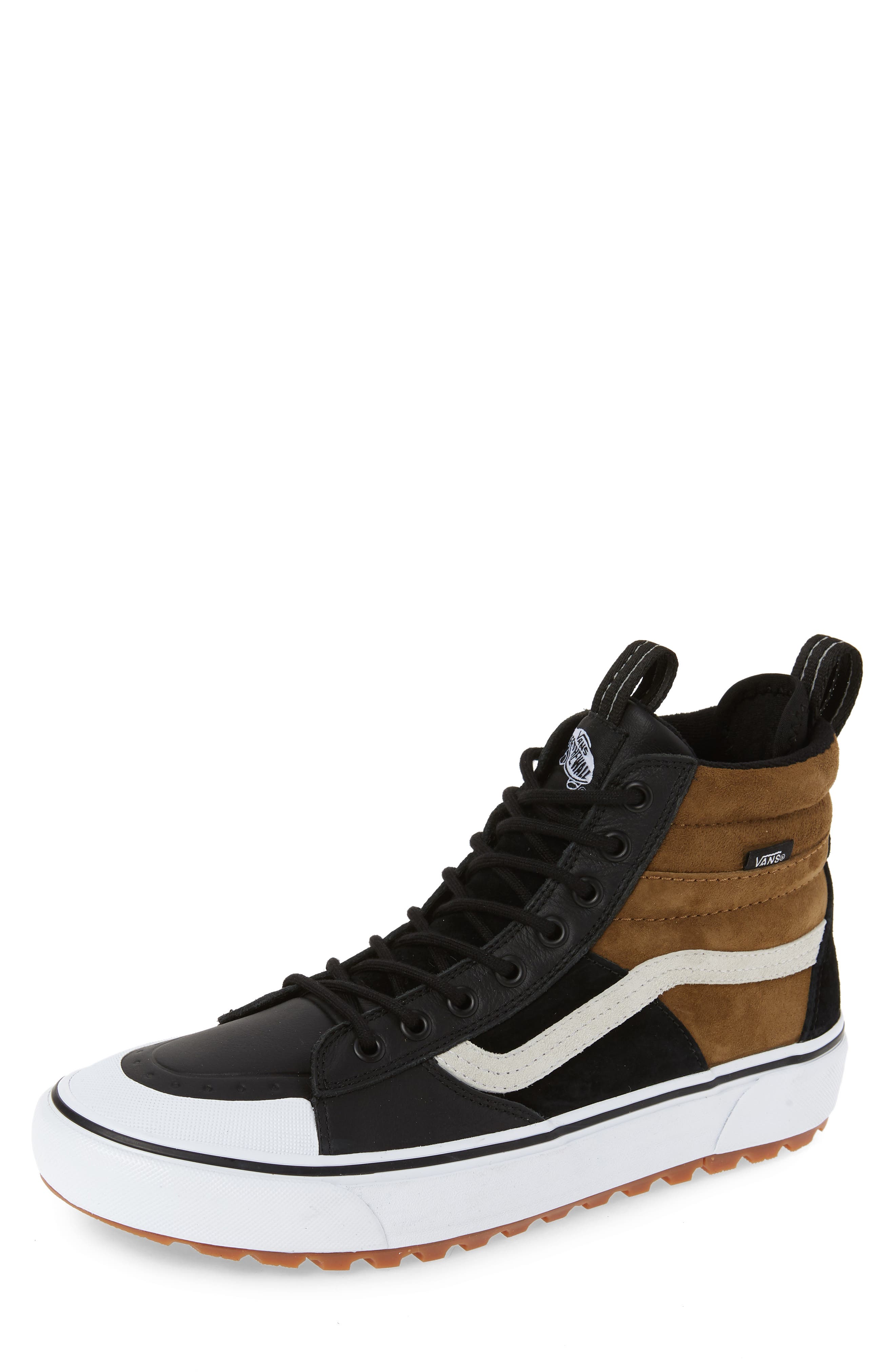 Sk8-Hi MTE 2.0 DX Water Resistant High Top Sneaker, Main, color, DIRT/ TRUE WHITE