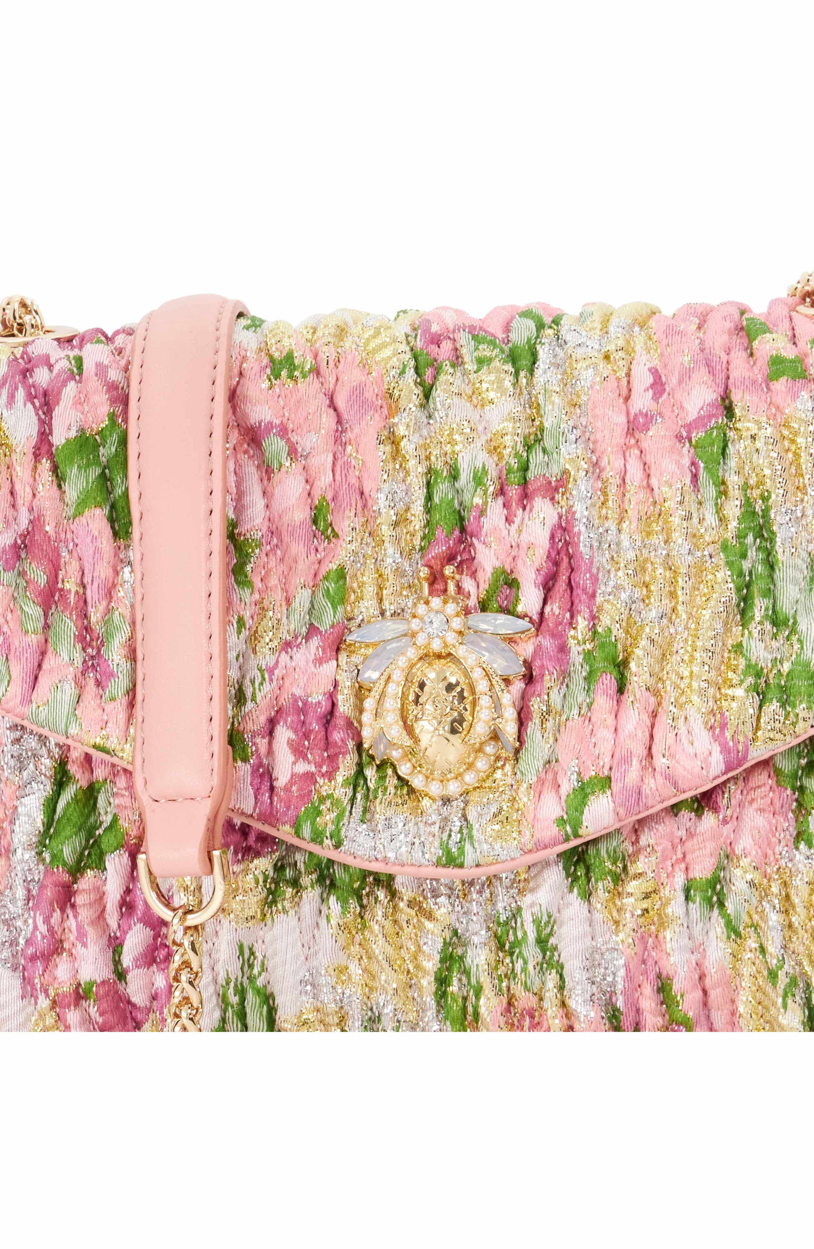 Dune London Darling Crossbody Bag, Alternate, color, Pink