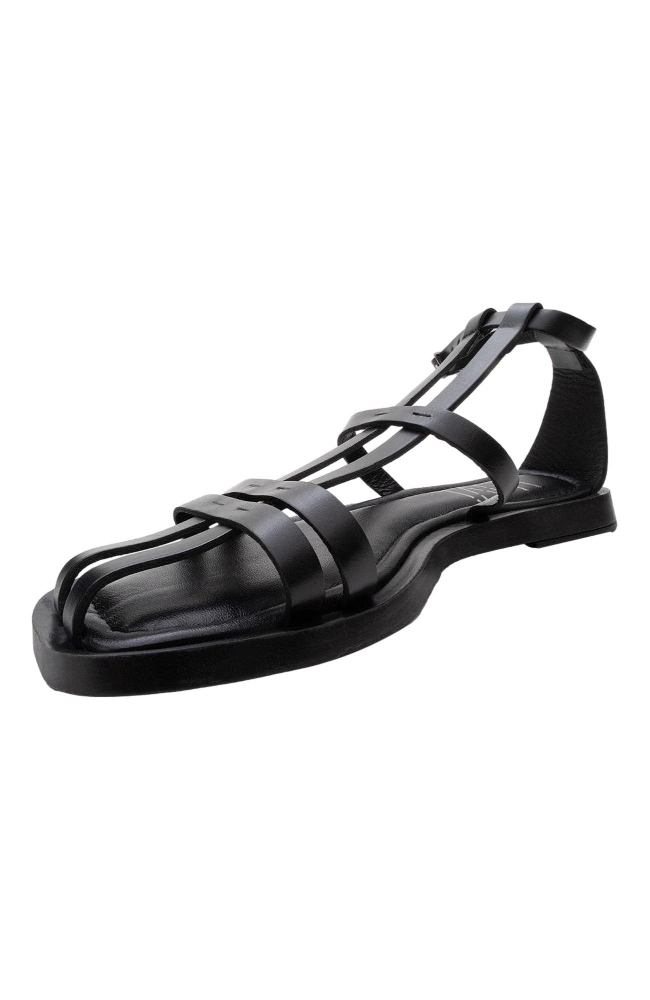 Forever & Always Shoes Odeil Leather Sandal, Alternate, color, 