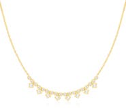 EF Collection Kate Diamond Frontal Necklace