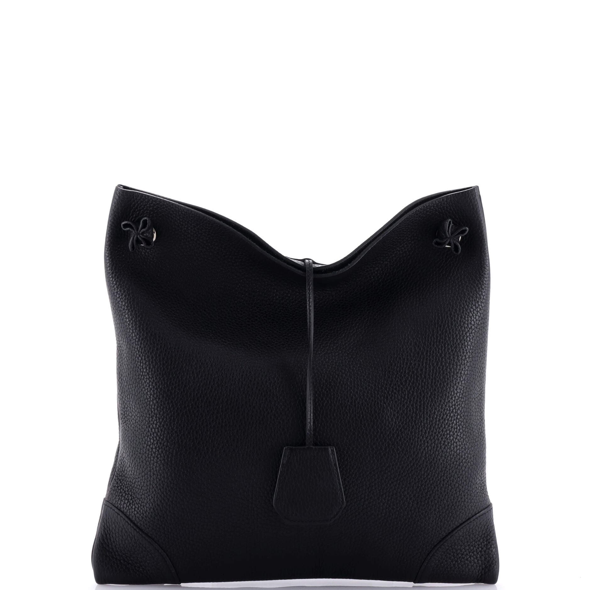 Pre-Owned Hermes Silky City Bag Clemence PM, Main, color, 