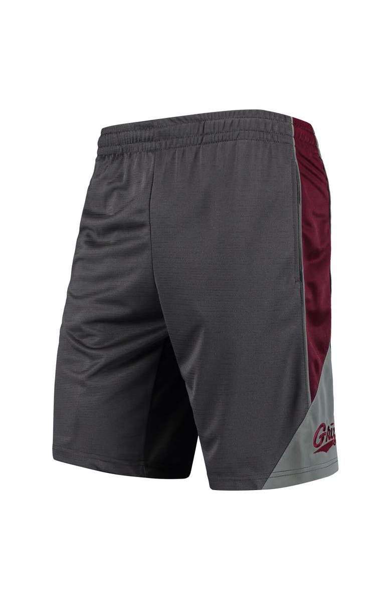 COLOSSEUM Men's Colosseum Charcoal Montana Grizzlies Turnover Team Shorts, Main, color, Charcoal