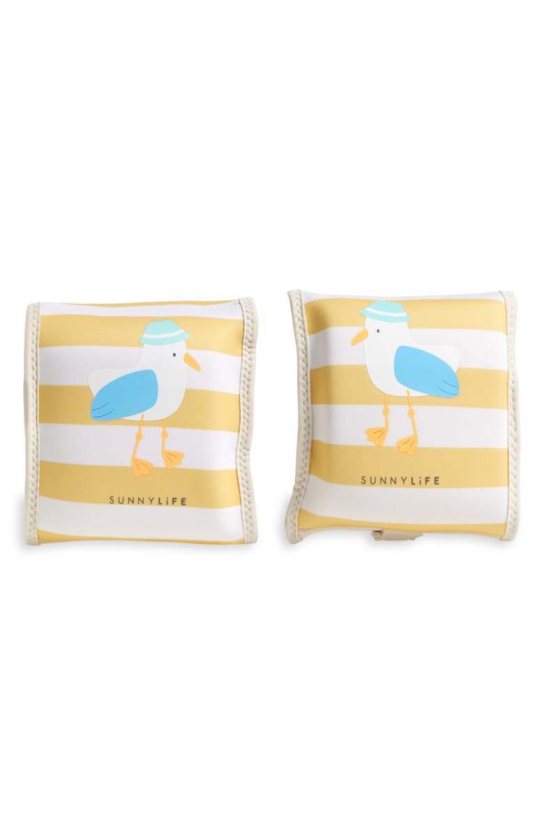 Sunnylife Kids' Print Floaties, Main, color, Yellow