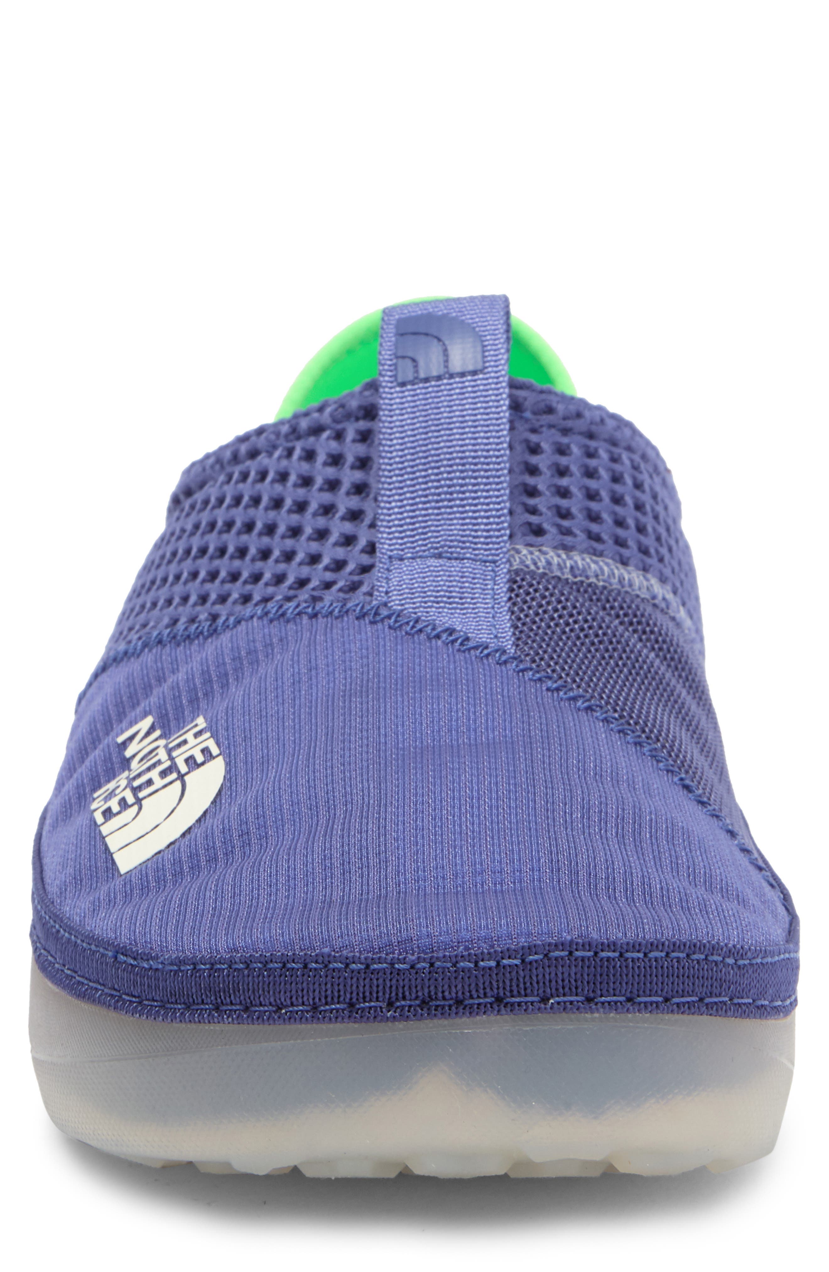 The North Face Base Camp Mule Slipper, Alternate, color, Cave Blue/ Chlorophyl Grenn
