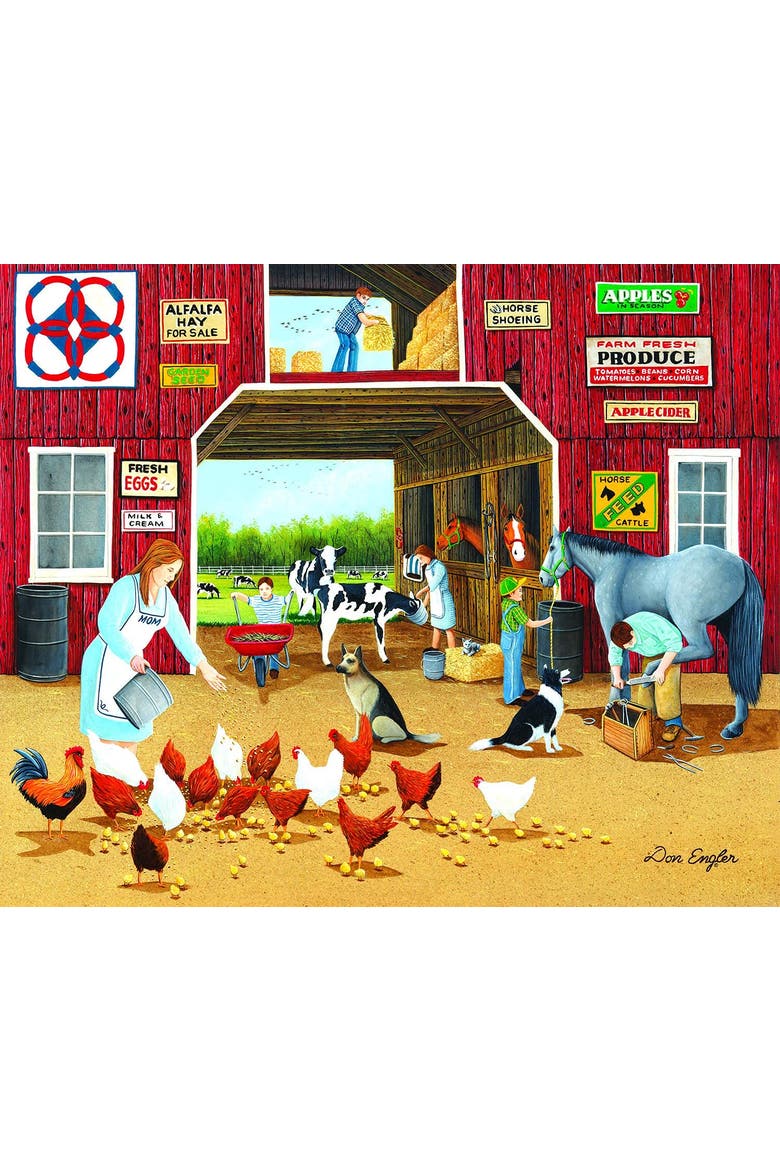Hay For Sale 1000 piece Jigsaw Puzzle for Adults, Alternate, color, Multicolor