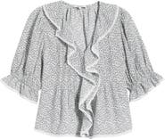 Madewell Ruffled Puff Sleeve Top