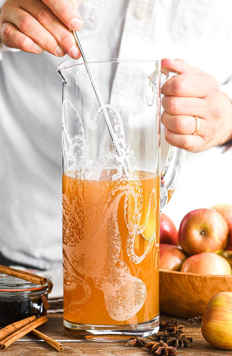 Caskata Lucy Tall Pitcher, Alternate, color, Clear