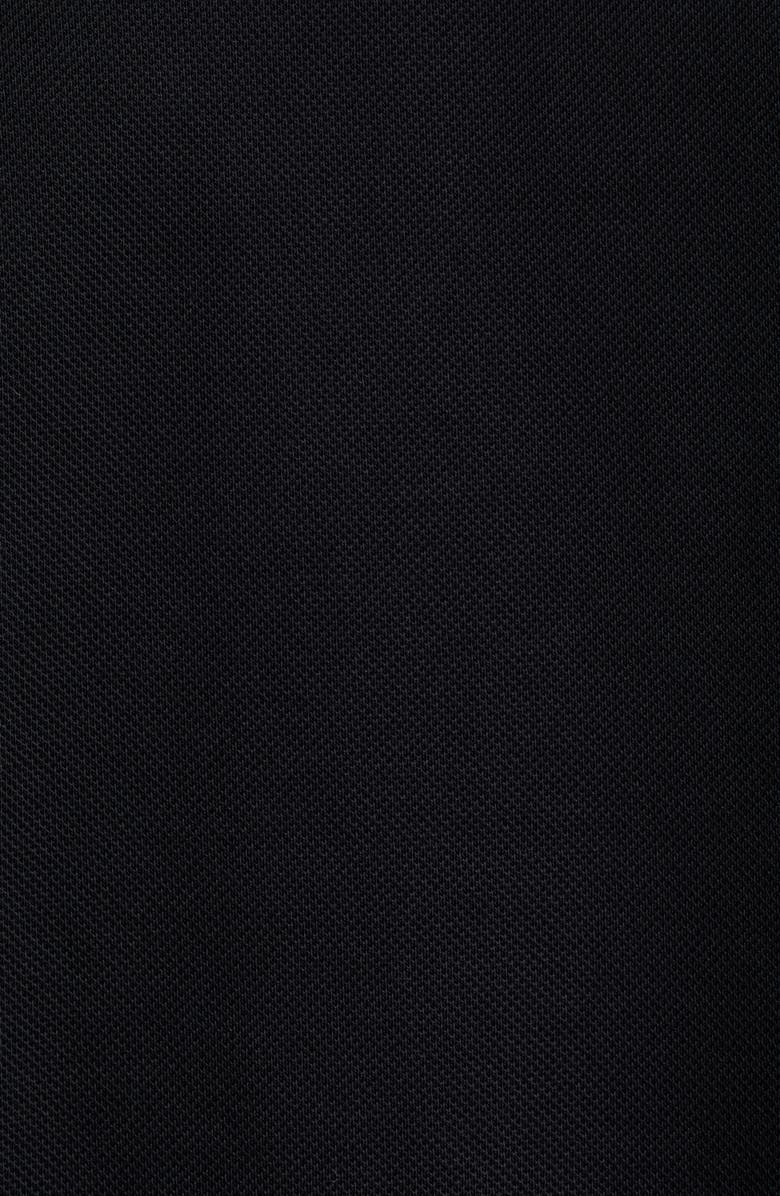 McQueen Alexander McQueen Logo Tape Cotton Piqué Polo, Alternate, color, Black/ Mix