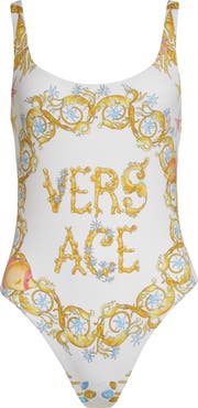 Versace Underwater Barocco One-Piece Swimsuit