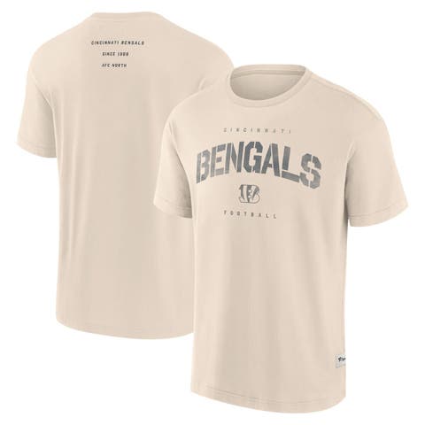 Men's Fanatics Cream Cincinnati Bengals Elements Weathered Tonal Future Ground T-Shirt