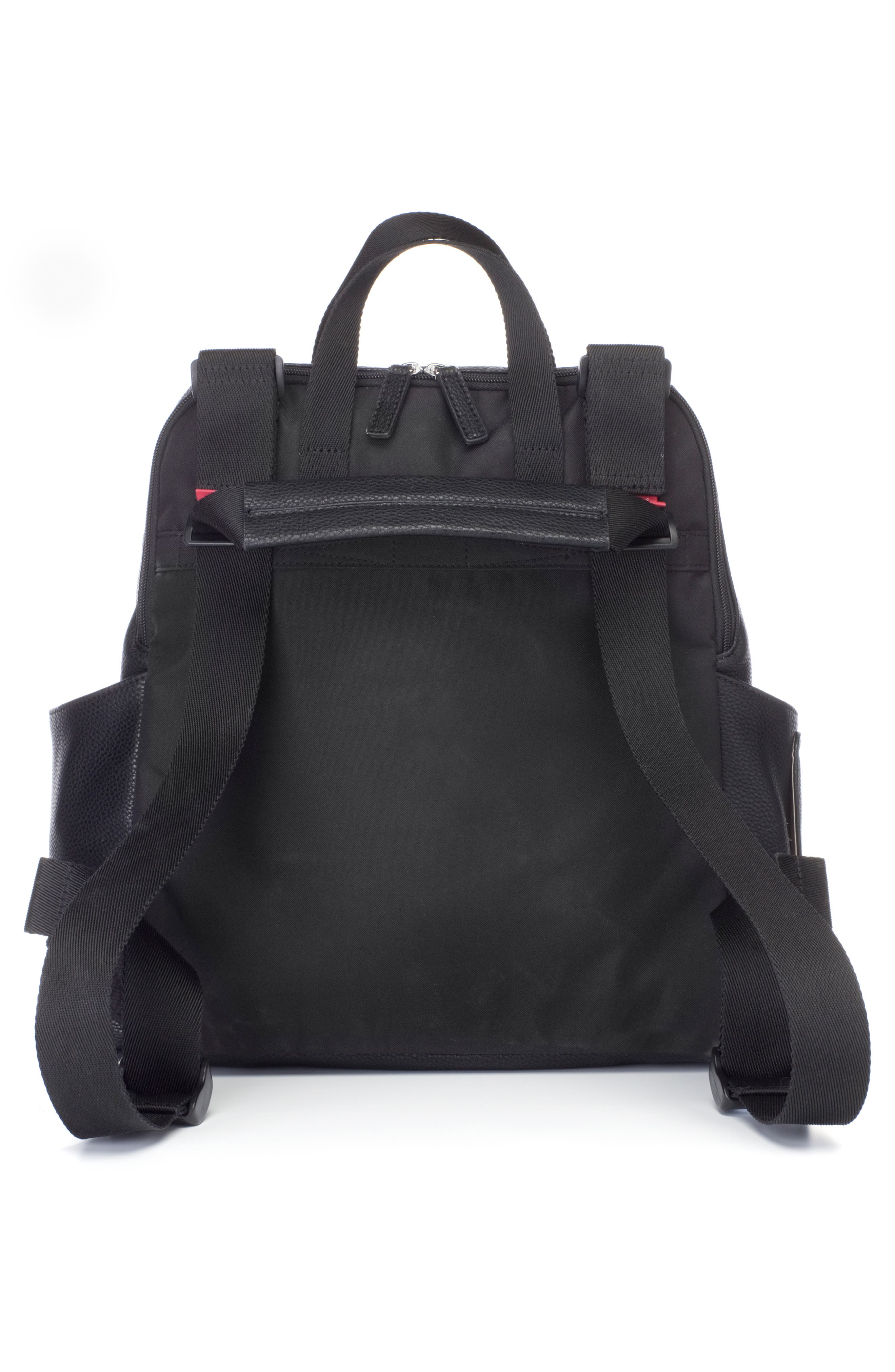 Babymel Robyn Convertible Faux Leather Diaper Backpack, Alternate, color, 