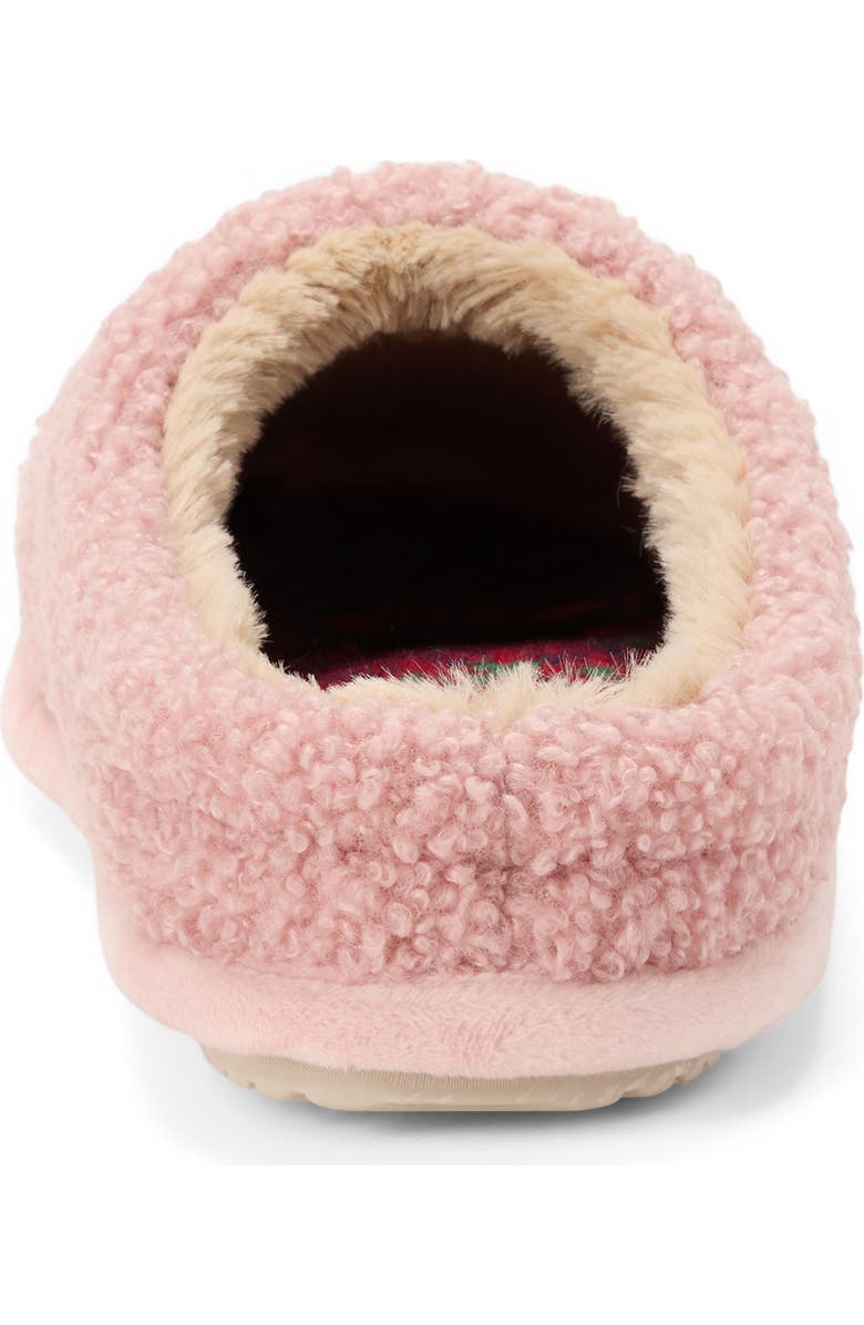 DEARFOAMS Holiday Novelty Clog Slipper, Alternate, color, Pale Mauve