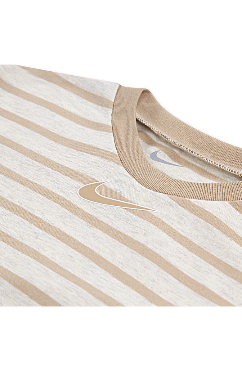 Nike Stripe Romper & Bucket Hat Set, Alternate, color,