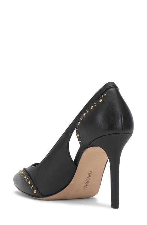 Vince Camuto Hally Studded Pointed Toe Pump In Black