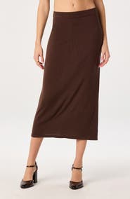 ASTR the Label Deora Sweater Midi Skirt