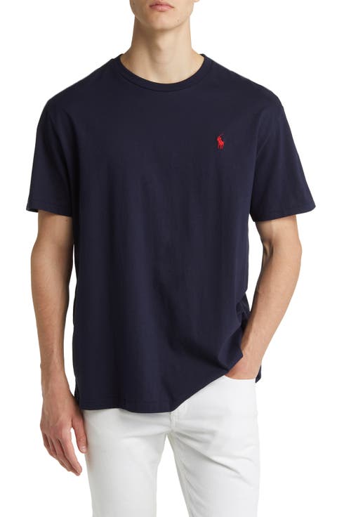Tシャツ・カットソー POLO RALPH LAUREN Men T-shirt Black 710671467 055 Polo Ralph Lauren cotton crew neck T-shirt for men 710671467