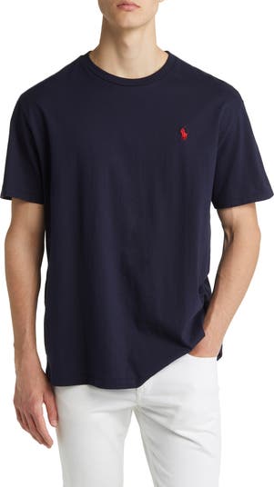 Embroidered Logo Crewneck T-Shirt
