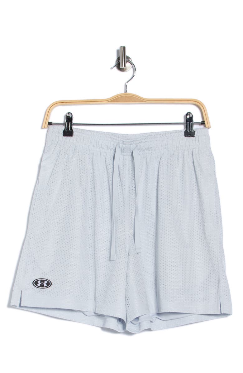 Under Armour Icon Mesh Shorts, Alternate, color, Halo Gray