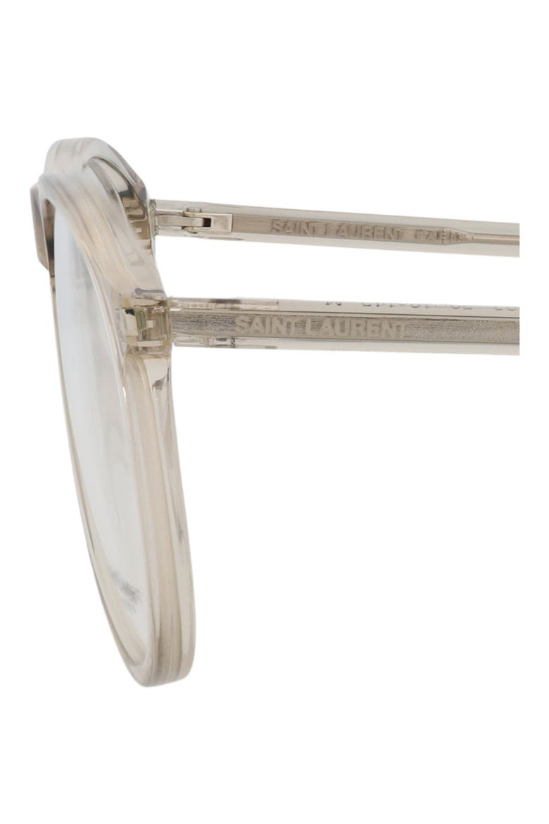 56mm Navigator Optical Frames, Alternate, color, BEIGE BEIGE TRANSPARENT