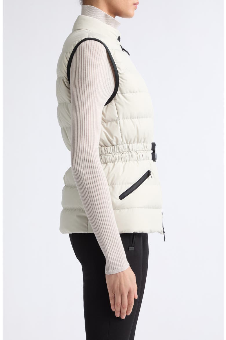 Romantisme Puffer Vest, Alternate, color, BEIGE