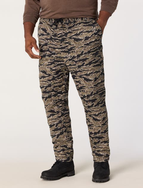Big & Tall Slim-fit Camo Joggers