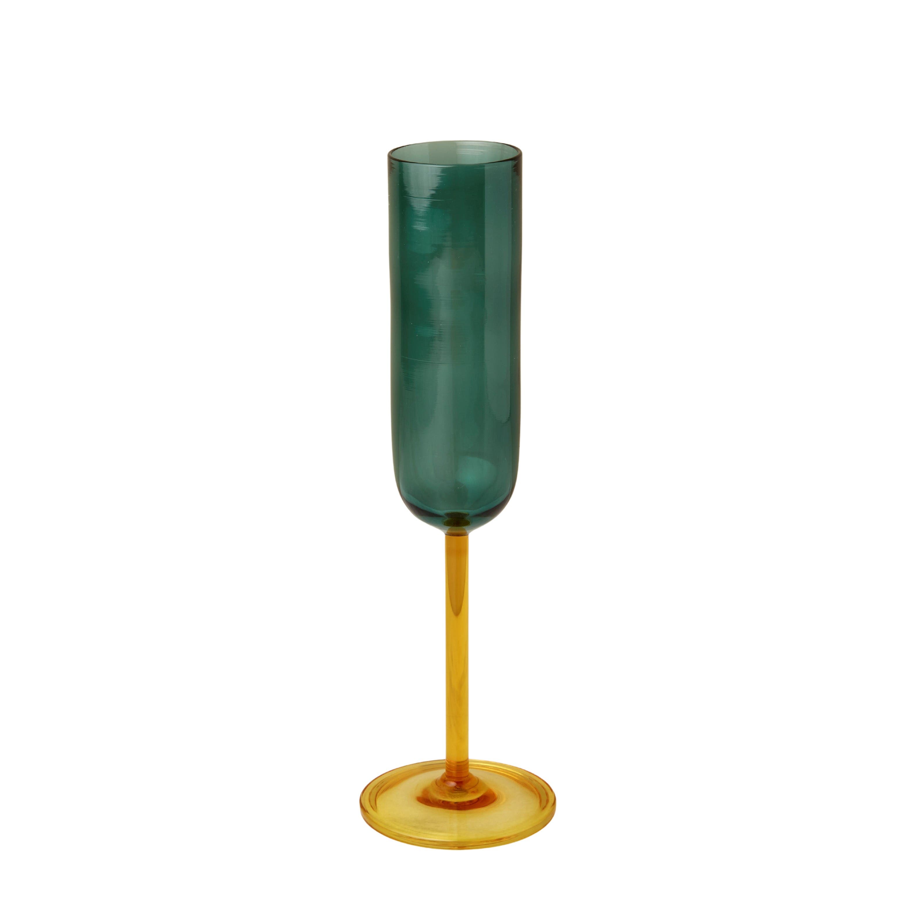 Be Home Niko Champagne Flute In Clear