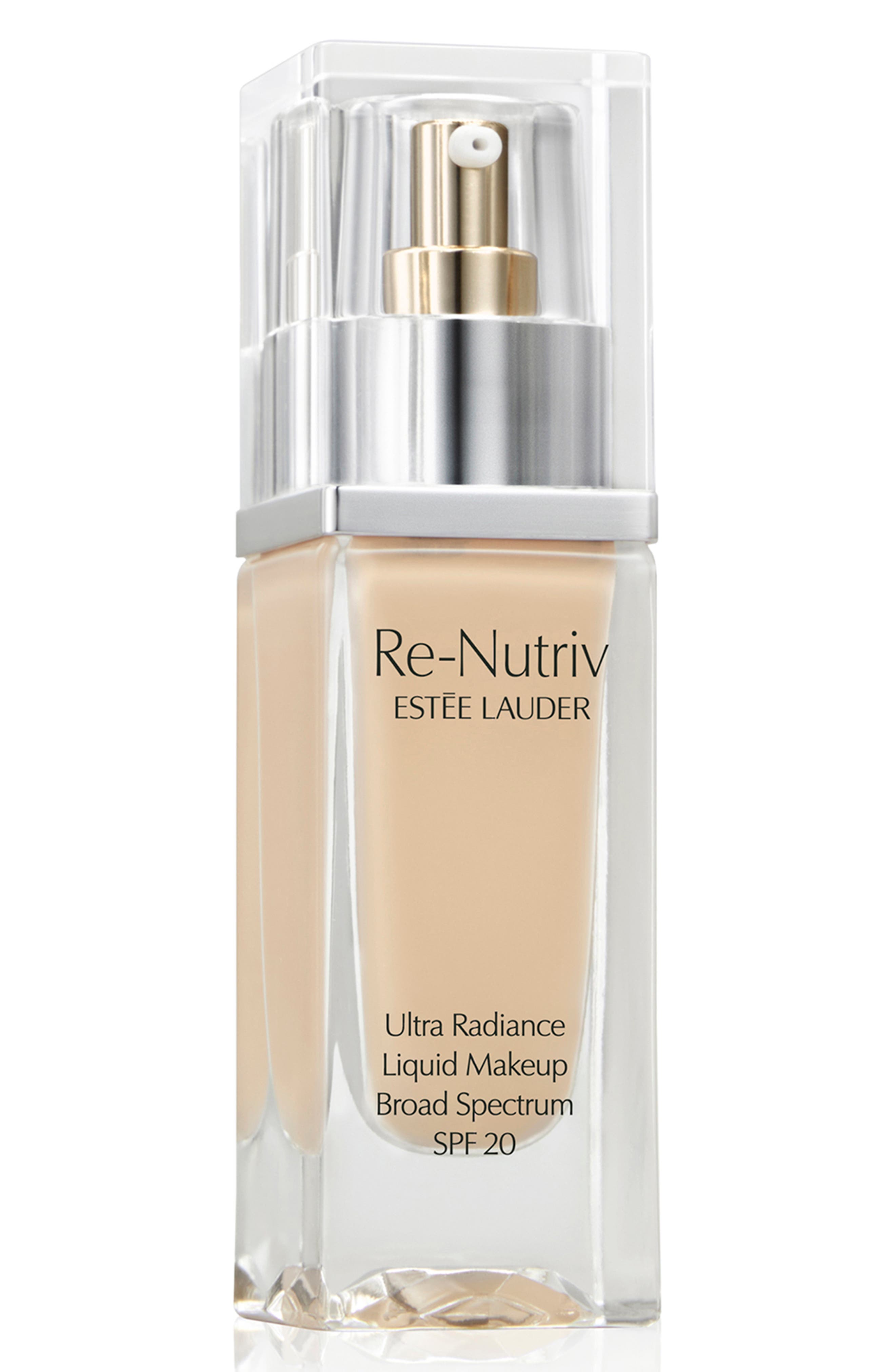 Estée Lauder Re-Nutriv Ultra Radiance Liquid Makeup Foundation SPF 20 in 2W0 Warm Vanilla at Nordstrom