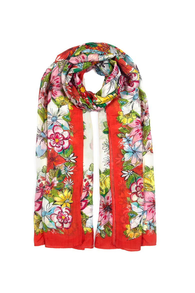 Floral Sarong, Main, color, Multi