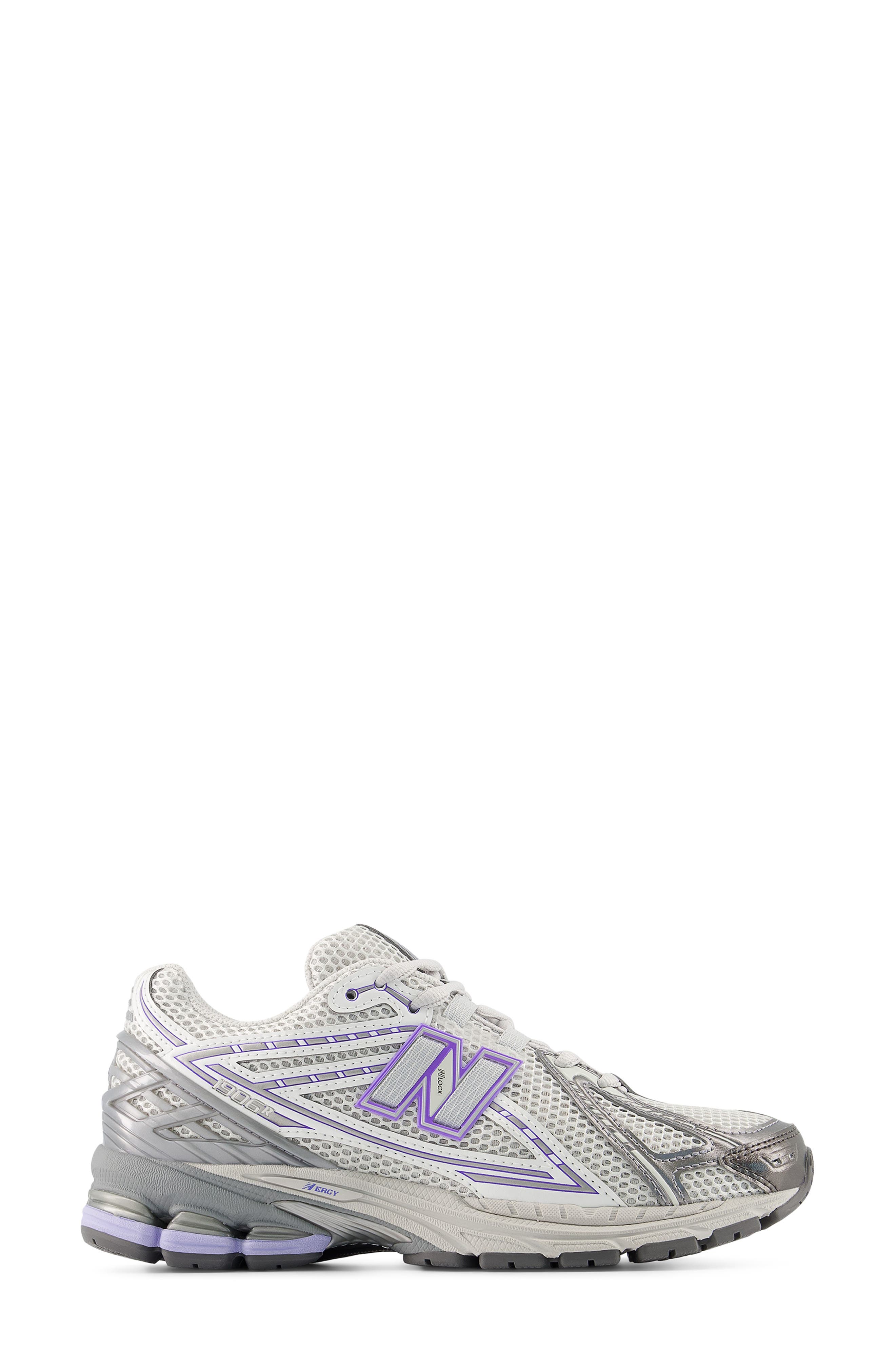 New Balance Gender Inclusive 1906R Running Shoe, Alternate, color, Grey Matter/ Electric Indigo