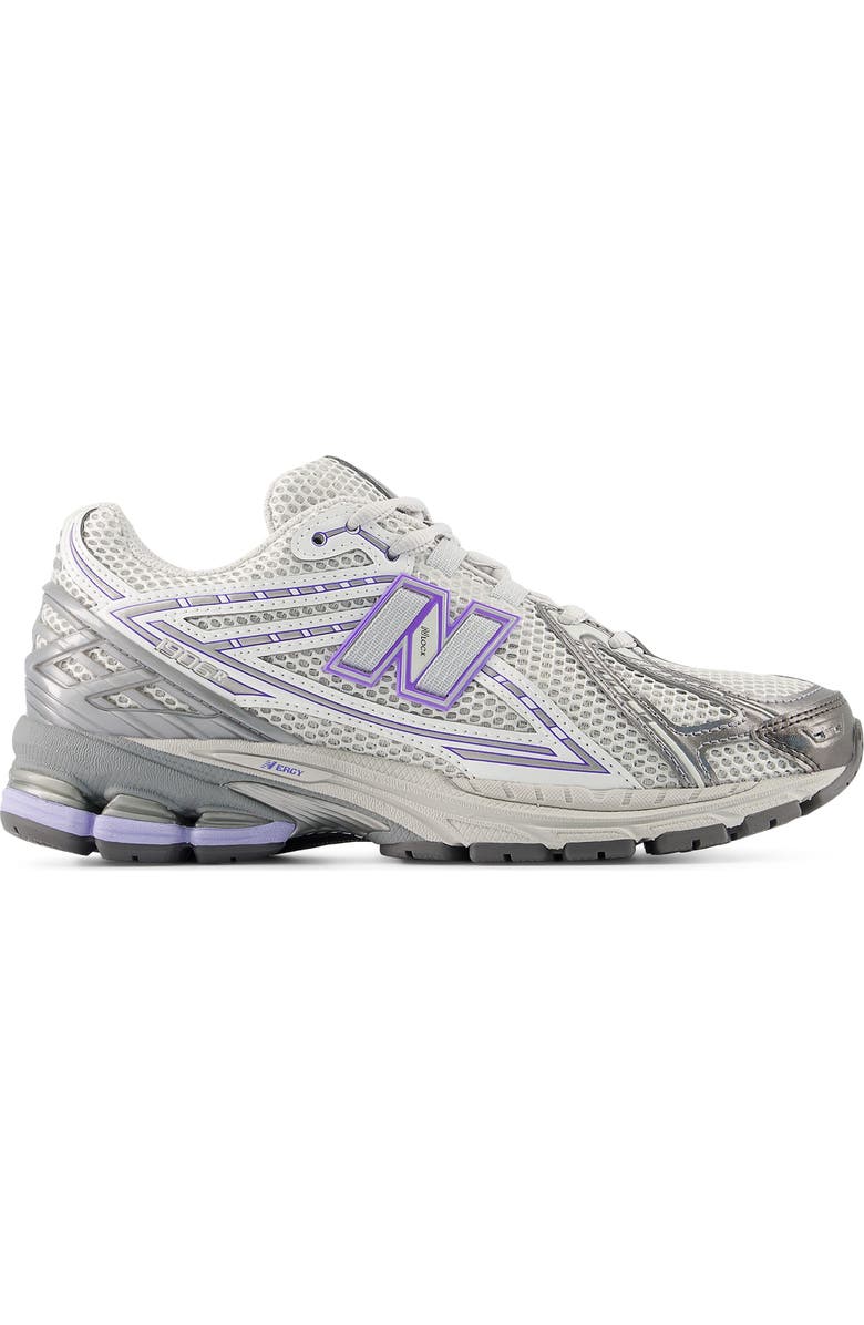 New Balance Gender Inclusive 1906R Running Shoe, Alternate, color, Grey Matter/ Electric Indigo