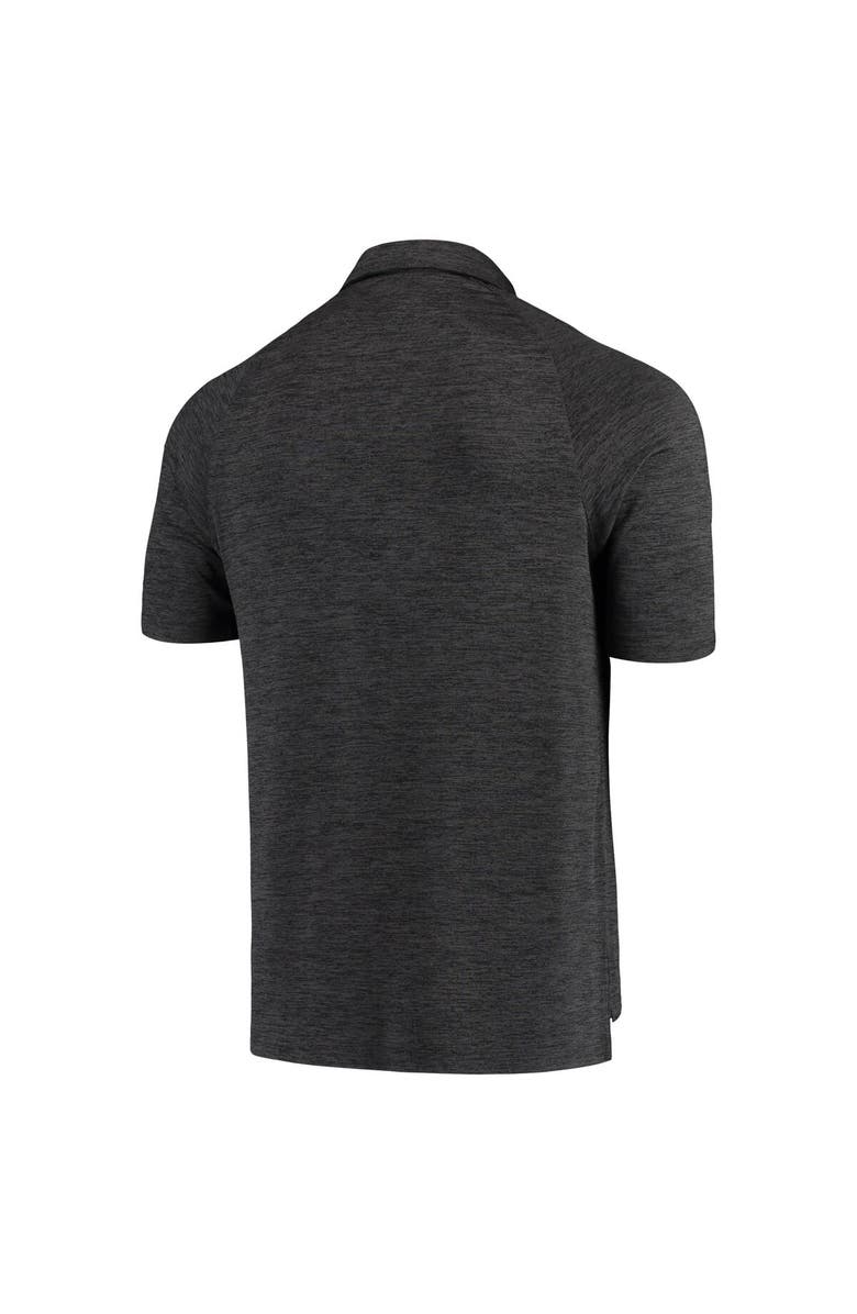 COLOSSEUM Men's Colosseum Heathered Black ECU Pirates Down Swing Polo, Alternate, color, Heather Black