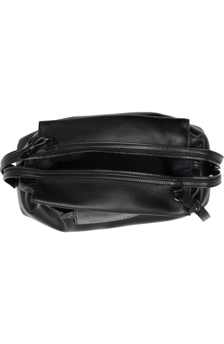 Off-White Zip Tie Clutch, Alternate, color, Black No Color