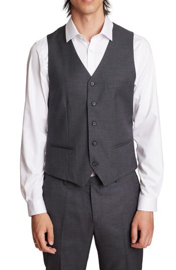 Paisley & Gray Eaton Modern Fit Vest In Gray