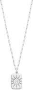 The Lovery Fine Jewelry Starburst Locket Necklace