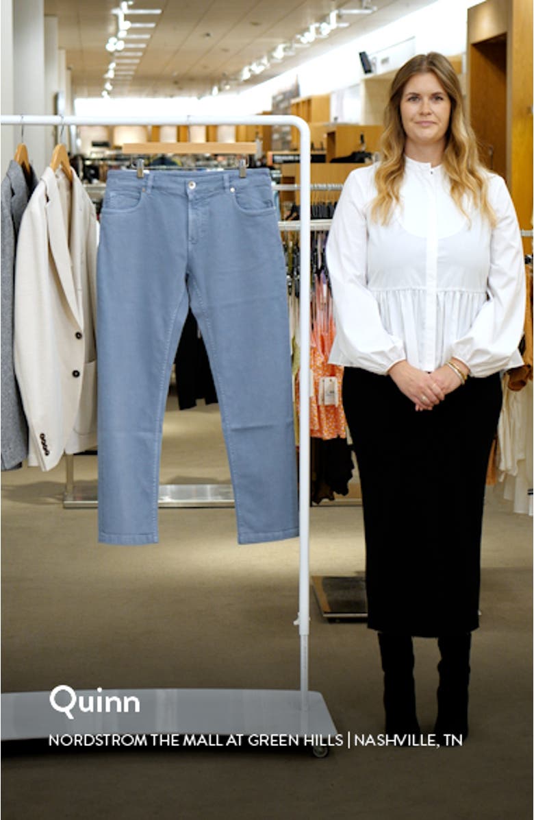Five-Pocket Stretch Denim Pants, sales video thumbnail