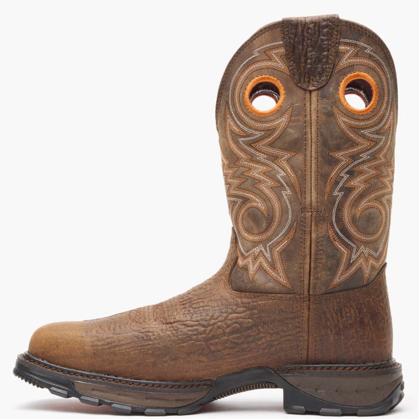 DURANGO Composite Toe Western Work Boot, Alternate, color, Bay Brown And Steel Cut Oat